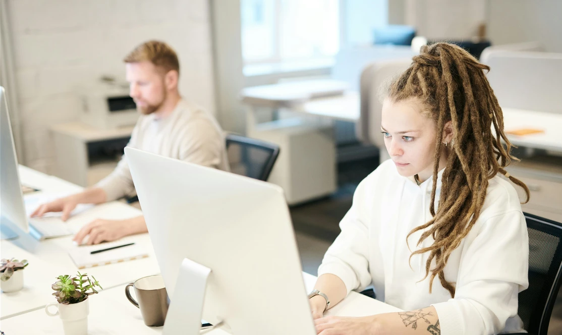 People working in tech industry